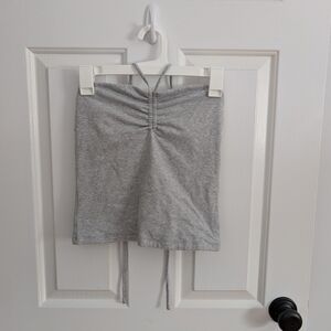 NWT Aritzia TNA Chill Womens Gray Halter Top